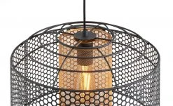 Pendelleuchte, 1-flammig, Metall schwarz/goldfarben 12 Pendelleuchte, 1-flammig, Metall schwarz/goldfarben -Innenleuchten Verkaufsladen 11686942 5 202201242233