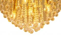 Deckenleuchte, 5-flammig, Beahang goldfarben -Innenleuchten Verkaufsladen 11686946 2 202202231234