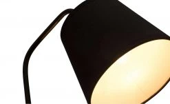 Tischleuchte, 1-flammig, Stoffschirm schwarz -Innenleuchten Verkaufsladen 11686971 4 202109061235