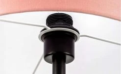 Stehleuchte, 1-flammig, Stoffschirm rosa -Innenleuchten Verkaufsladen 11686973 6 202109171234