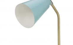 Tischleuchte, 1-flammig, hellblau/goldfarben 13 Tischleuchte, 1-flammig, hellblau/goldfarben -Innenleuchten Verkaufsladen 11686984 6 202109061235