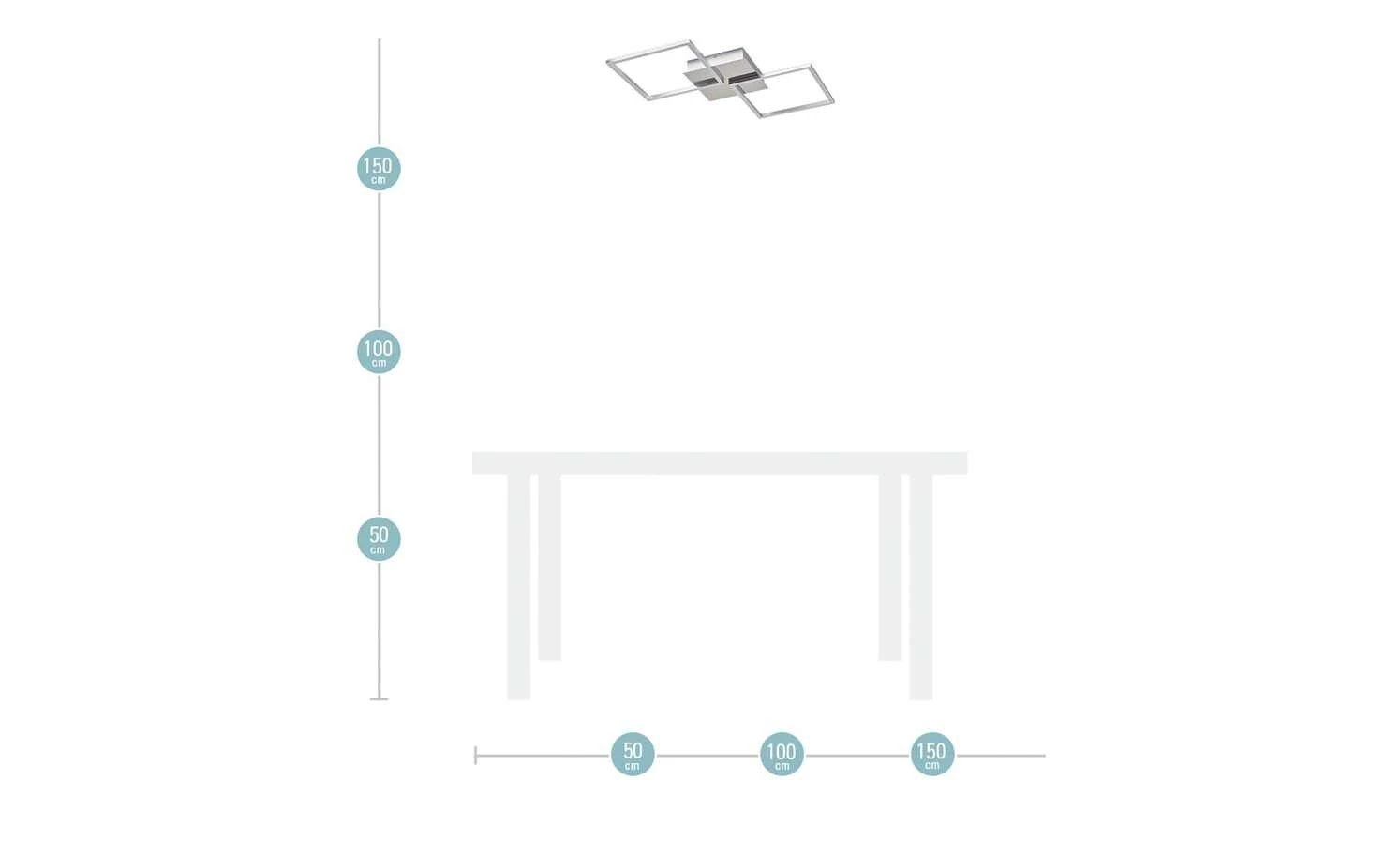 Paul Sommerkamp Leuchten LED-Deckenleuchte, 2-flammig, Alu / chrom 5 Paul Sommerkamp Leuchten LED-Deckenleuchte, 2-flammig, Alu / chrom – Bild 5