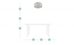 KHG LED-Deckenleuchte, mit Behang -Innenleuchten Verkaufsladen 11687005 4 202207271302