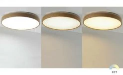 KHG LED-Deckenleuchte, 1-flammig, Eichenholz ´groß´ -Innenleuchten Verkaufsladen 11687020 3 202203251234