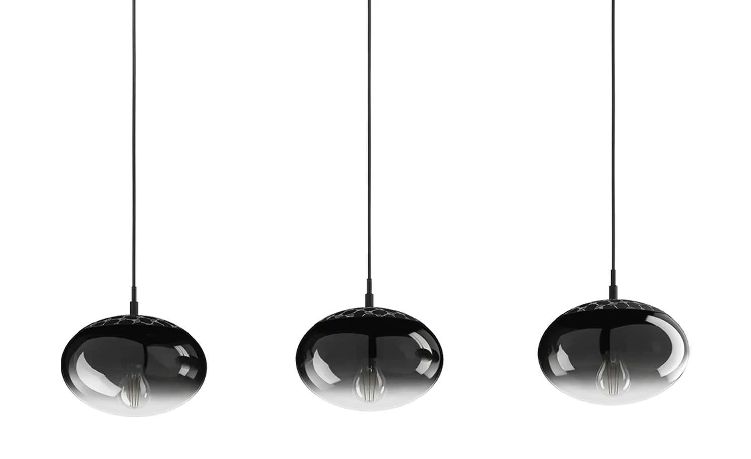 Hängeleuchte 3-flammig Curves Lights 3 Hängeleuchte 3-flammig Curves Lights – Bild 3