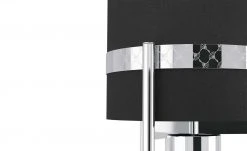 Tischleuchte 1-flammig Textil Round Lights Chrome -Innenleuchten Verkaufsladen 11687064 1 202208171240