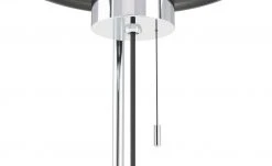 Tischleuchte 1-flammig Textil Round Lights Chrome -Innenleuchten Verkaufsladen 11687064 3 202208171240