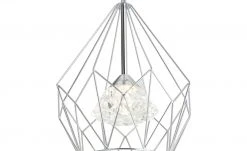 Wofi LED-Pendelleuchte, 1-flammig, chrom Kristalloptik -Innenleuchten Verkaufsladen 11687093 4 202111301239