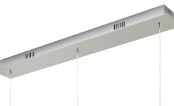 Wofi LED-Pendelleuchte 3-flammig, chrom, Kristalloptik ´Rondell´ -Innenleuchten Verkaufsladen 11687094 3 202112231310