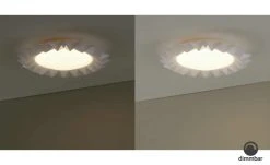 Trio LED-Deckenleuchte, weiß mit Fernbedienung `Sunflower` -Innenleuchten Verkaufsladen 11687112 7 202202041236