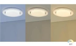 Trio LED-Deckenleuchte, weiß Starlight-Effekt ´groß´ | 18|W