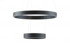 B-Leuchten LED-Pendelleuchte, schwarz `Ringe´ -Innenleuchten Verkaufsladen 11687116 9 202202071235