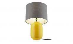 B-Leuchten Tischleuchte, 1-flammig, Keramik gelb | Grau -Innenleuchten Verkaufsladen 11687118 3 202111302236