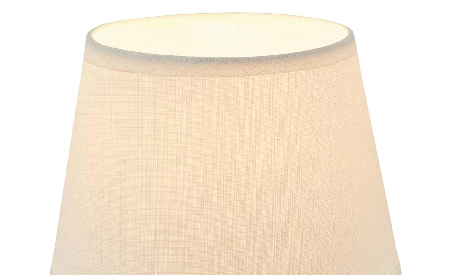 Trio Keramik-Tischleuchte, 1-flammig, weiß 5 Trio Keramik-Tischleuchte, 1-flammig, weiß – Bild 5