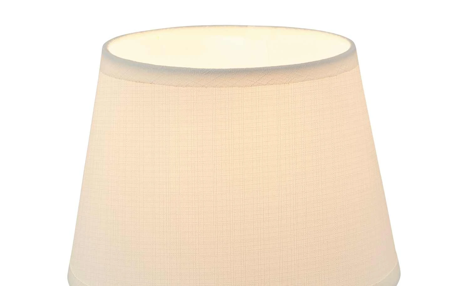 Trio Keramik-Tischleuchte, 1-flammig, weiß 7 Trio Keramik-Tischleuchte, 1-flammig, weiß – Bild 7