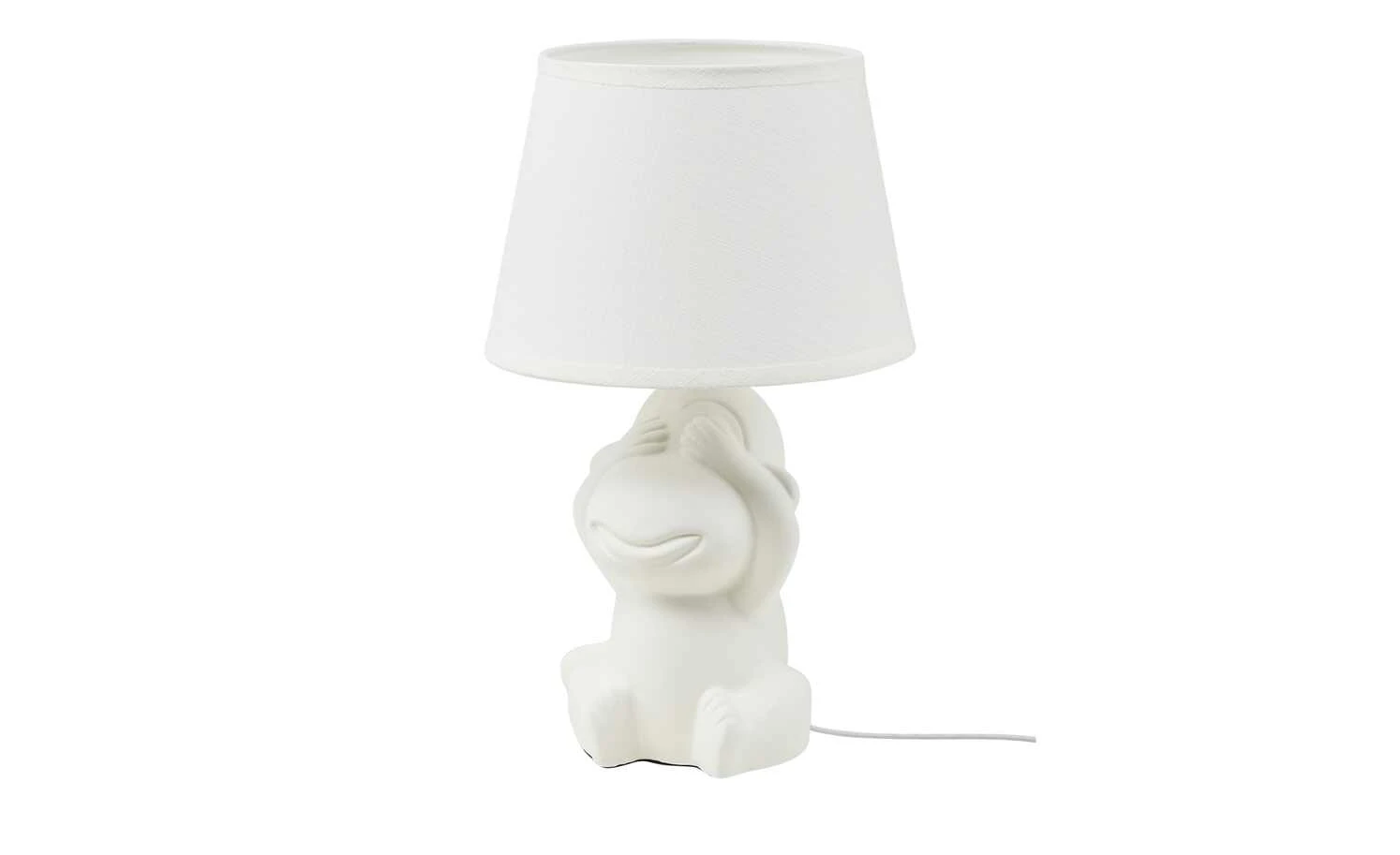 Trio Keramik-Tischleuchte, 1-flammig, weiß 8 Trio Keramik-Tischleuchte, 1-flammig, weiß – Bild 8