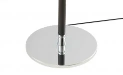 B-Leuchten Stehleuchte, 1-flammig, schwarz/chrom,Stoffschirm -Innenleuchten Verkaufsladen 11687134 6 202111241245