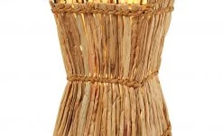 Tischleuchte, 1-flammig, Metall mit Grasgeflecht 12 Tischleuchte, 1-flammig, Metall mit Grasgeflecht -Innenleuchten Verkaufsladen 11687174 6 202201122234