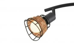 Deckenstrahler 4-flammig, Draht/ Rattan -Innenleuchten Verkaufsladen 11687183 5 202202071235