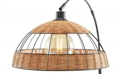 Stehleuchte 1-flammig, Rattan/ schwarz -Innenleuchten Verkaufsladen 11687187 3 202201141239