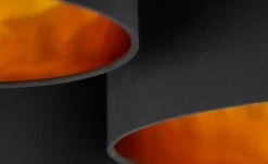 Deckenleuchte, 5-flammig, Stoffschirm schwarz/gold 7 Deckenleuchte, 5-flammig, Stoffschirm schwarz/gold -Innenleuchten Verkaufsladen 11687189 3 202202071235