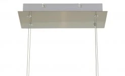 Trio LED-Pendelleuchte, Nickel matt, ´geometrisch` | silberfarben -Innenleuchten Verkaufsladen 11687192 2 202202231234