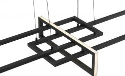 Trio LED-Pendelleuchte, schwarz, ´geometrisch` 17 Trio LED-Pendelleuchte, schwarz, ´geometrisch` -Innenleuchten Verkaufsladen 11687193 5 202201251234