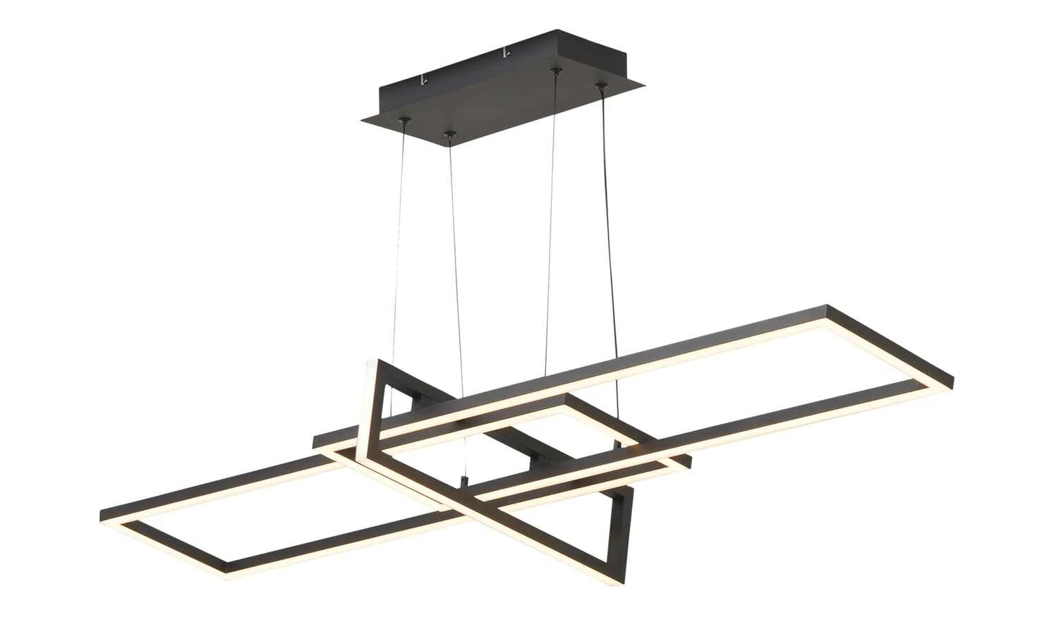 Trio LED-Pendelleuchte, schwarz, ´geometrisch` 9 Trio LED-Pendelleuchte, schwarz, ´geometrisch` – Bild 9