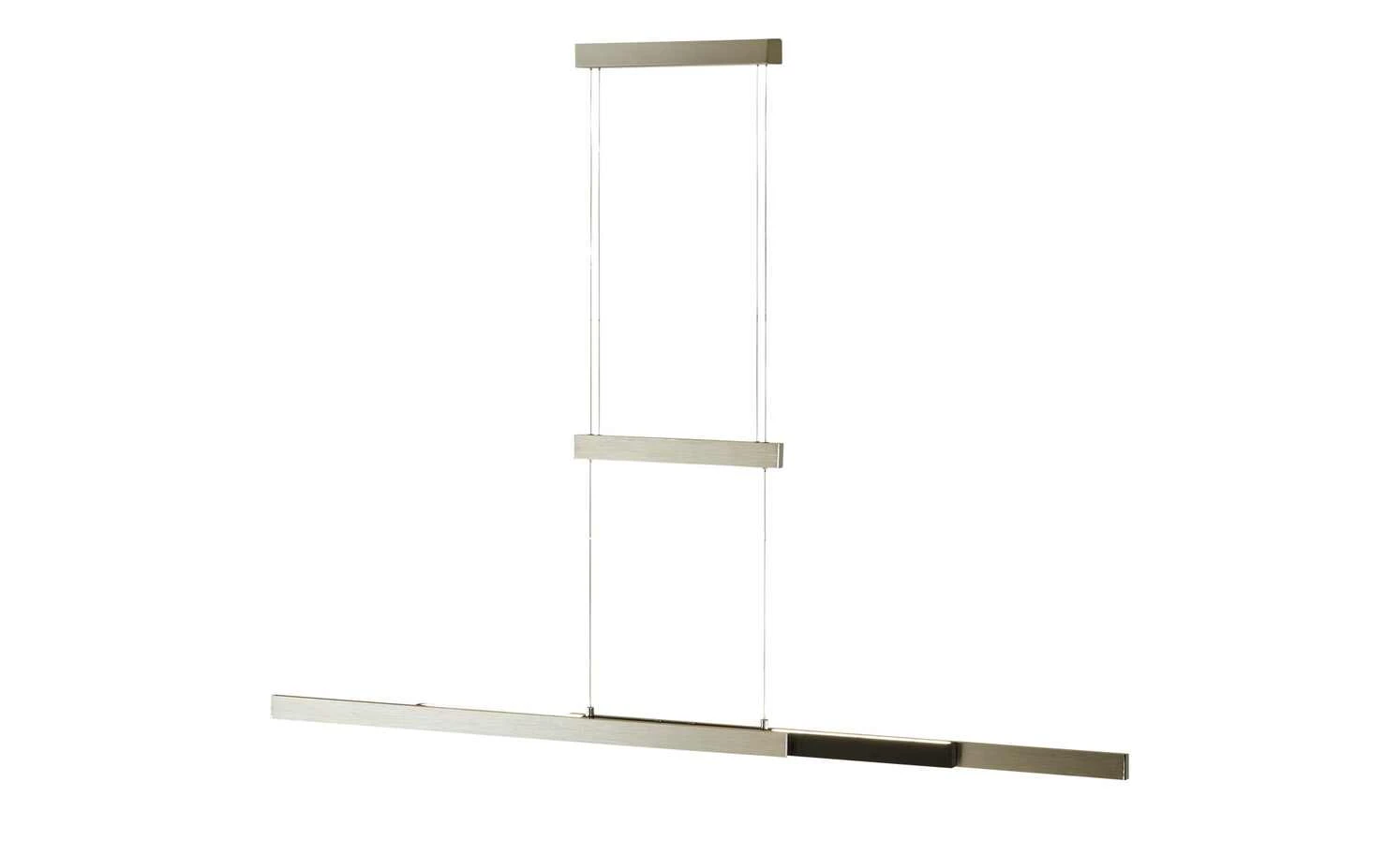 Trio LED-Pendelleuchte, alu mit Up & Down Light | silberfarben 4 Trio LED-Pendelleuchte, alu mit Up & Down Light | silberfarben – Bild 4