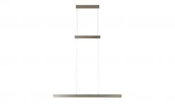 Trio LED-Pendelleuchte, alu mit Up & Down Light | silberfarben 11 Trio LED-Pendelleuchte, alu mit Up & Down Light | silberfarben -Innenleuchten Verkaufsladen 11687196 5 202202232233