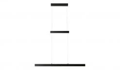 Trio LED-Pendelleuchte, schwarz mit Up & Down Light -Innenleuchten Verkaufsladen 11687197 3 202202232233