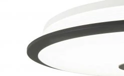 Trio LED-Deckenleuchte weiß/schwarz groß | 50|W -Innenleuchten Verkaufsladen 11687200 6 202202071235