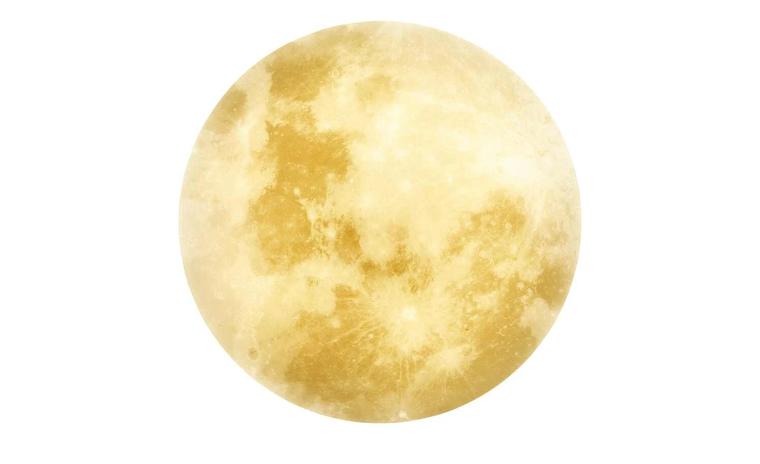 Trio LED-Deckenleuchte in Mondoptik `groß` | 40|W 4 Trio LED-Deckenleuchte in Mondoptik `groß` | 40|W – Bild 4