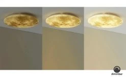 Trio LED-Deckenleuchte in Mondoptik `groß` | 40|W