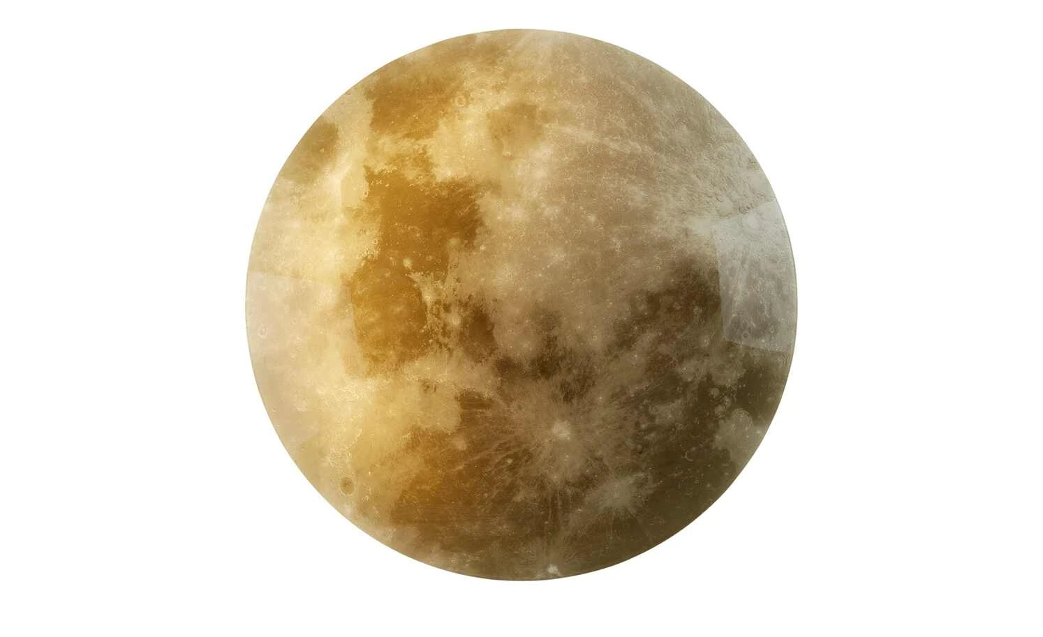 Trio LED-Deckenleuchte in Mondoptik `groß` | 40|W 7 Trio LED-Deckenleuchte in Mondoptik `groß` | 40|W – Bild 7