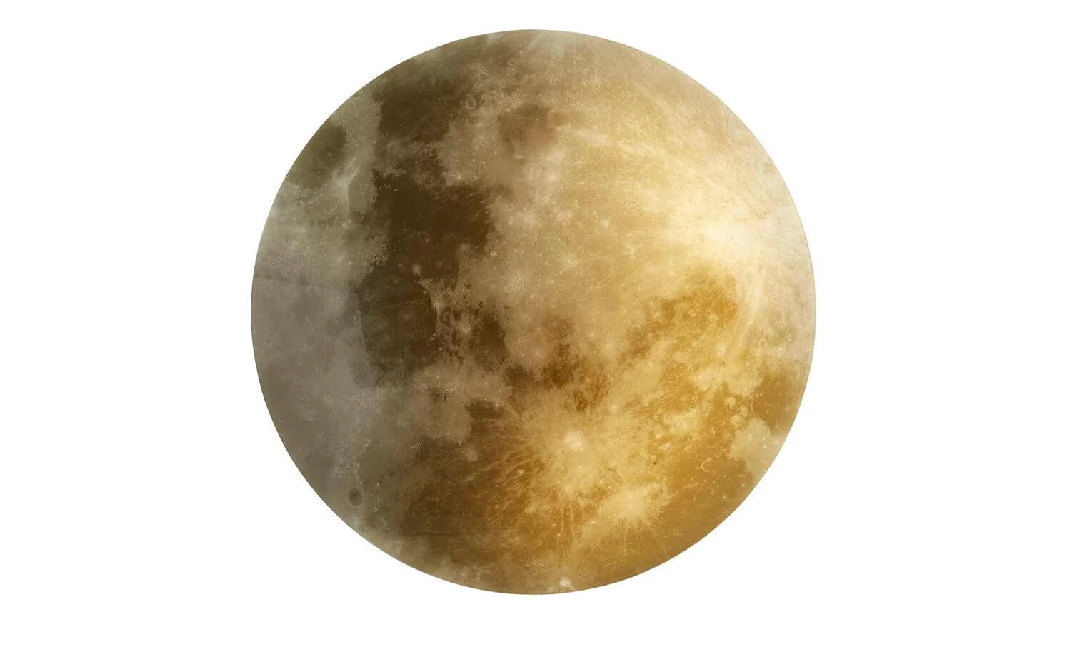 Trio LED-Deckenleuchte in Mondoptik `groß` | 40|W 9 Trio LED-Deckenleuchte in Mondoptik `groß` | 40|W – Bild 9