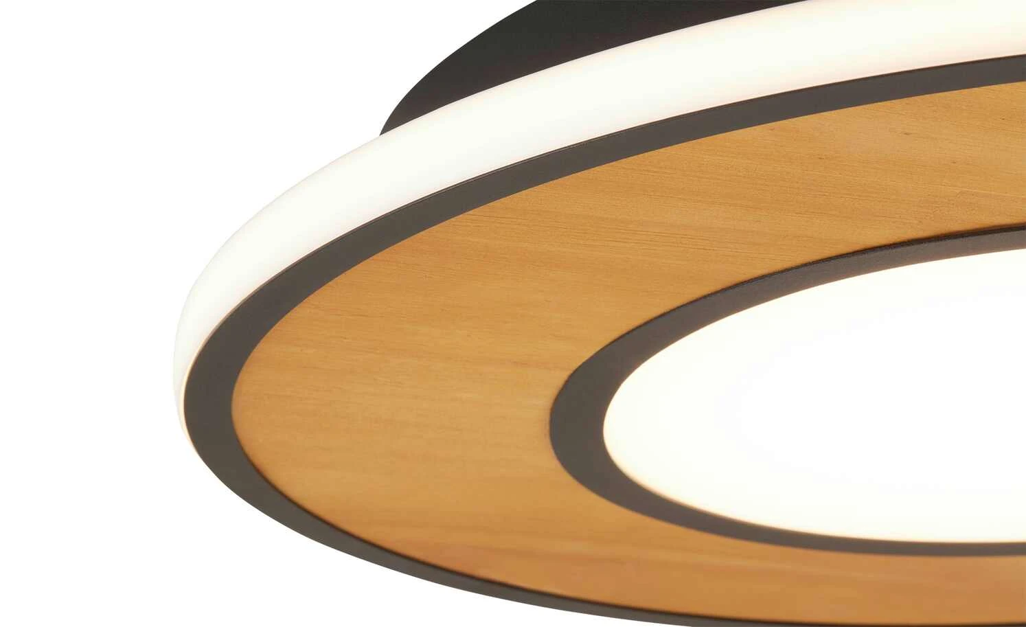 Trio LED-Deckenleuchte, neuseeländische Pinie 4 Trio LED-Deckenleuchte, neuseeländische Pinie – Bild 4