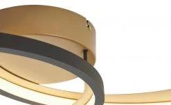 Trio LED-Deckenleuchte, schwarz/ gold ´groß´ | 36|W 10 Trio LED-Deckenleuchte, schwarz/ gold ´groß´ | 36|W -Innenleuchten Verkaufsladen 11687207 4 202201271233