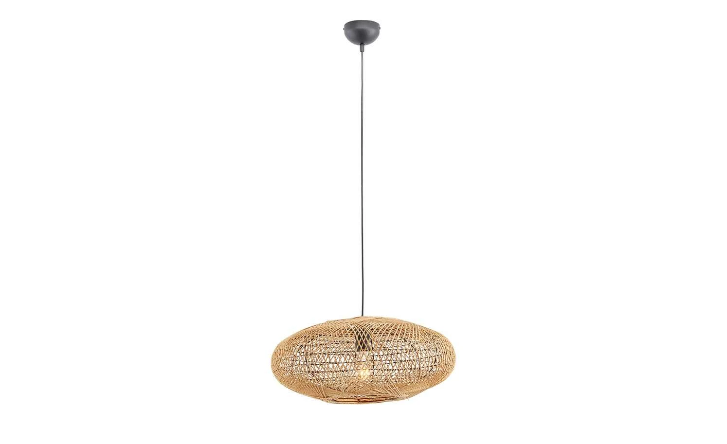 Trio Perndelleuchte, 1-flammig, mit Sisal Schirm 6 Trio Perndelleuchte, 1-flammig, mit Sisal Schirm – Bild 6