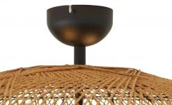Trio Deckenleuchte, 2-flammig, Schirm aus Sisal -Innenleuchten Verkaufsladen 11687210 5 202204222231