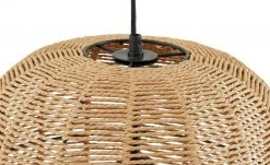 Trio Pendelleuchte, 1-flammig, Sisal braun `groß ´ | 35|cm 17 Trio Pendelleuchte, 1-flammig, Sisal braun `groß ´ | 35|cm -Innenleuchten Verkaufsladen 11687212 4 202205061253