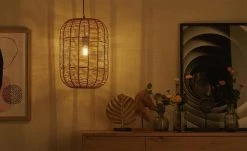 Trio Pendelleuchte, 1-flammig, Sisal braun `groß ´ | 35|cm 12 Trio Pendelleuchte, 1-flammig, Sisal braun `groß ´ | 35|cm -Innenleuchten Verkaufsladen 11687212 7 202205061253