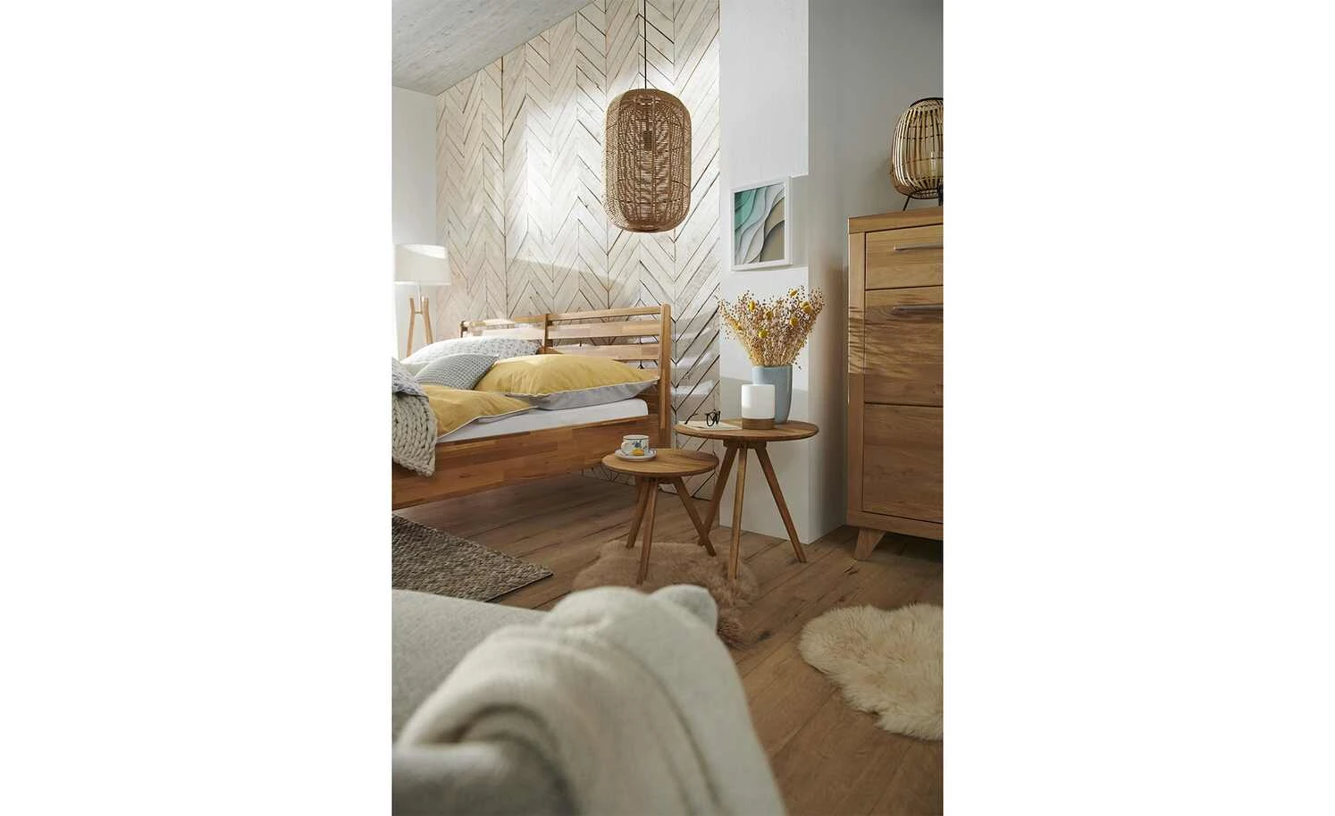 Trio Pendelleuchte, 1-flammig, Sisal braun `groß ´ | 35|cm 2 Trio Pendelleuchte, 1-flammig, Sisal braun `groß ´ | 35|cm – Bild 2