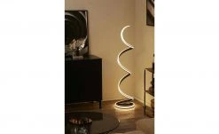 Trio LED-Stehleuchte, schwarz `gedreht´