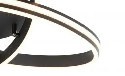 Trio LED-Deckenleuchte, schwarz, ´gedreht´ 12 Trio LED-Deckenleuchte, schwarz, ´gedreht´ -Innenleuchten Verkaufsladen 11687217 6 202203312232