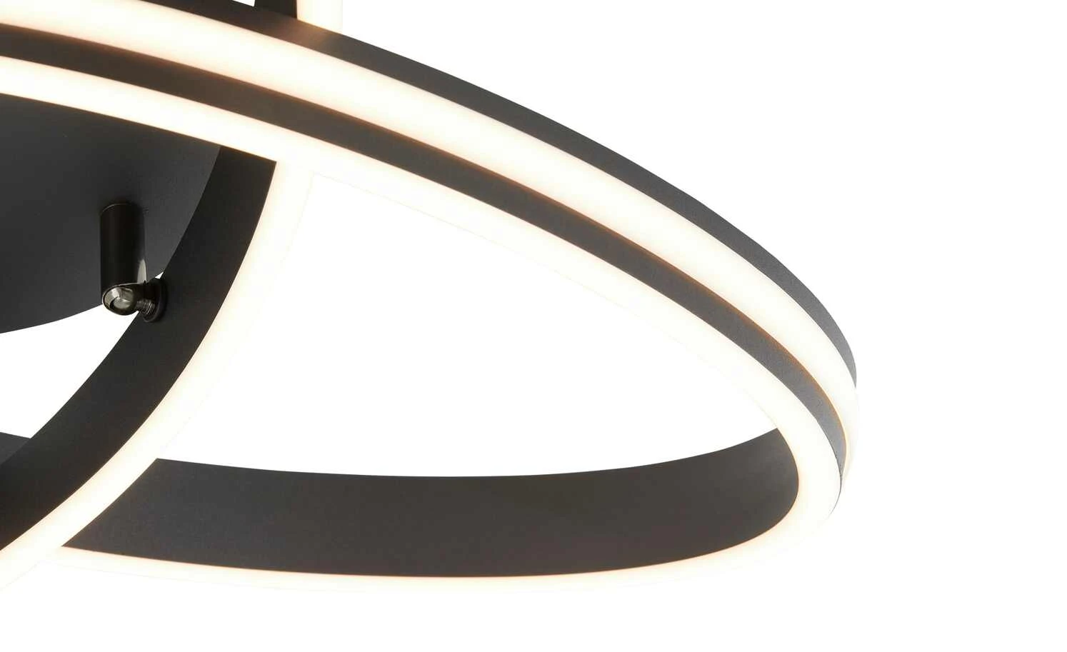 Trio LED-Deckenleuchte, schwarz, ´gedreht´ 6 Trio LED-Deckenleuchte, schwarz, ´gedreht´ – Bild 6