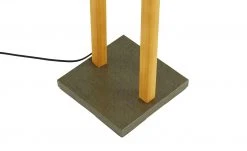 Trio Stehleuchte, 4-flammig, Nickel antik/Pinienholz -Innenleuchten Verkaufsladen 11687227 3 202202041236