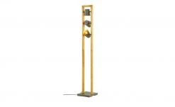 Trio Stehleuchte, 4-flammig, Nickel antik/Pinienholz -Innenleuchten Verkaufsladen 11687227 4 202202041236