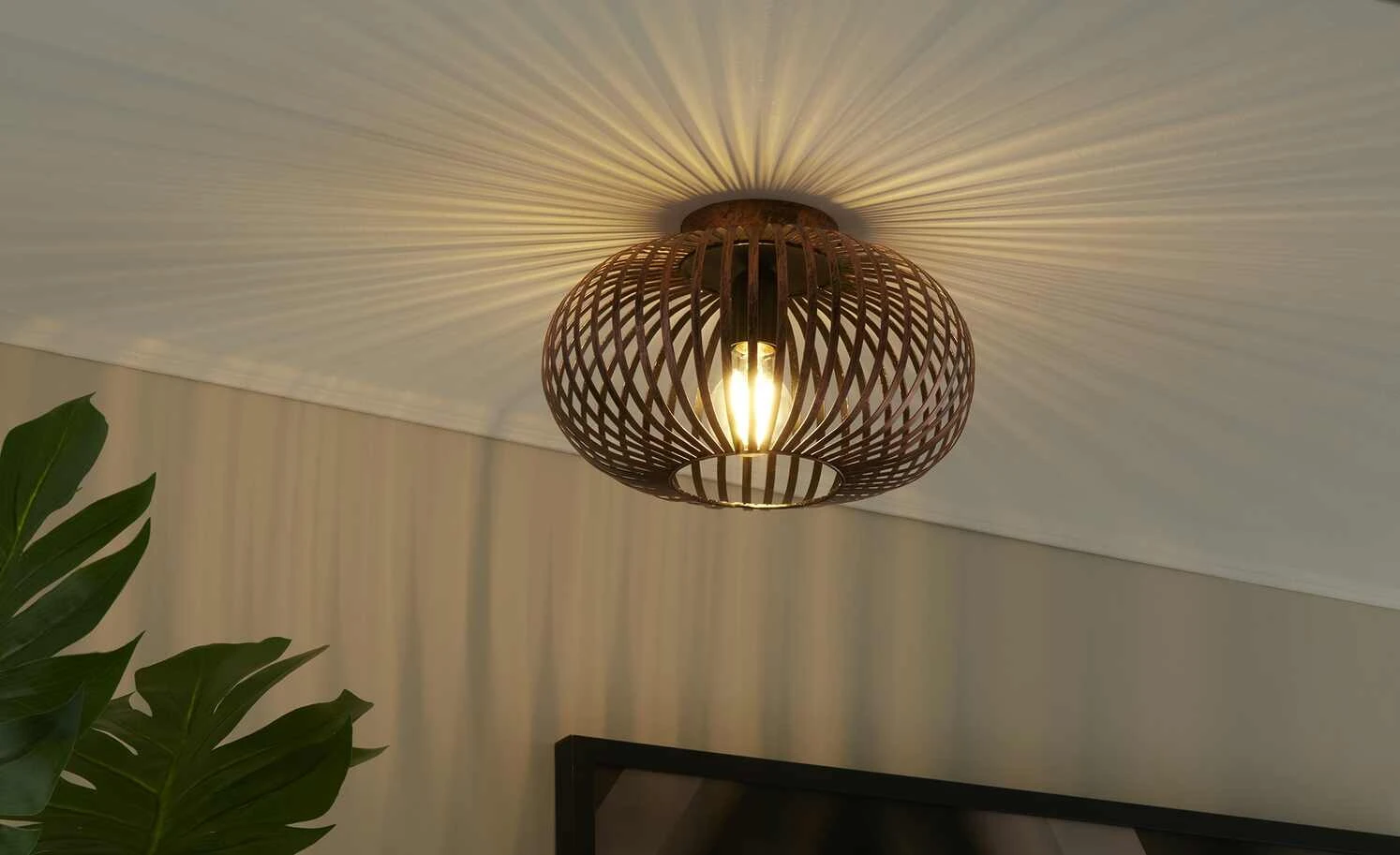 Trio Deckenleuchte, 1-flammig, kupferfarben ´klein´ | 30|cm 1 Trio Deckenleuchte, 1-flammig, kupferfarben ´klein´ | 30|cm