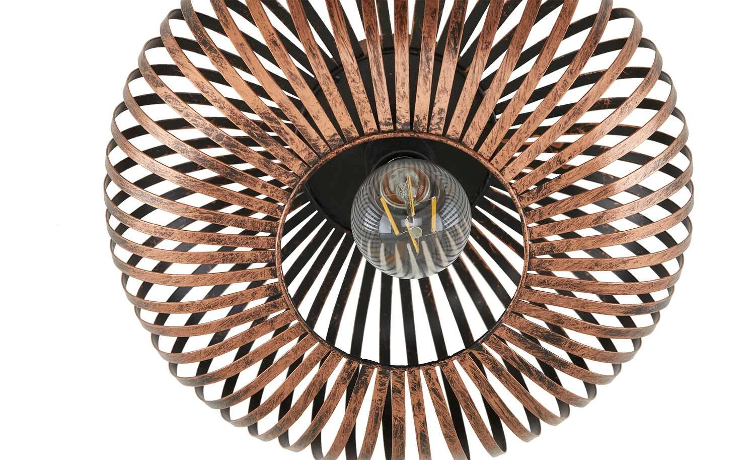 Trio Deckenleuchte, 1-flammig, kupferfarben ´klein´ | 30|cm 3 Trio Deckenleuchte, 1-flammig, kupferfarben ´klein´ | 30|cm – Bild 3